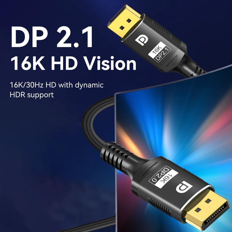 Cavo DisplayPort 2.1 maschio a maschio 16K 60Hz 1-3 metri