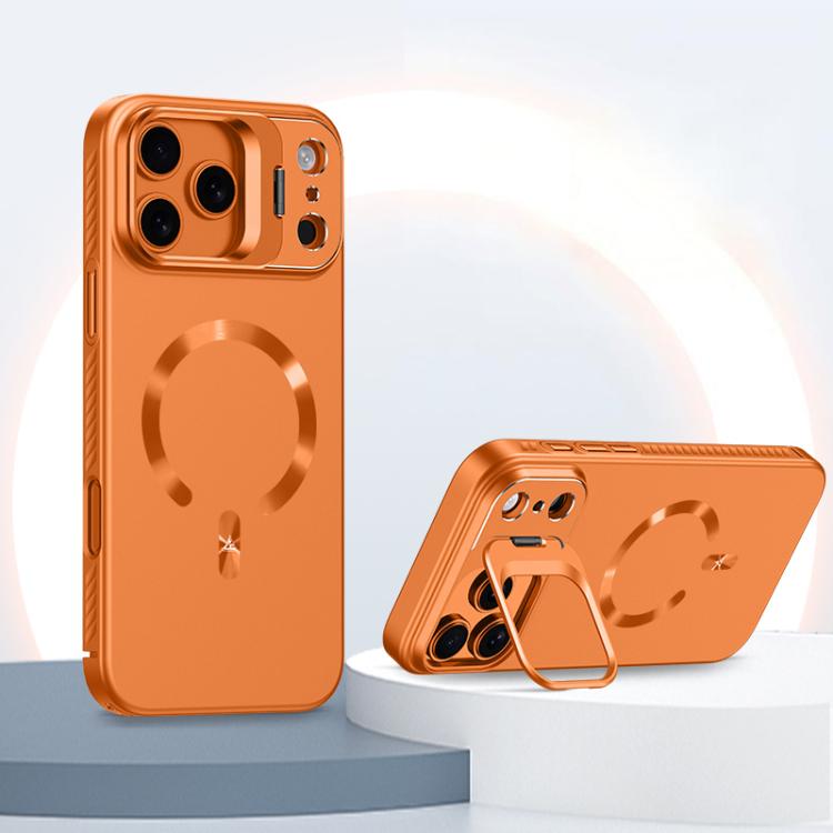 Custodia satinata con supporto magnetico per iPhone 17 Pro Max