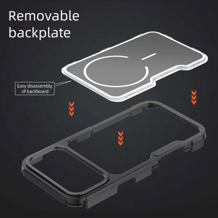 Custodia magnetica in lega alluminio per iPhone 18 Pro