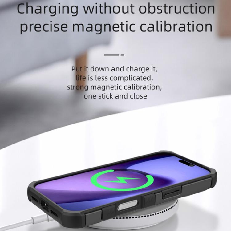 Custodia magnetica in lega alluminio per iPhone 18 Pro
