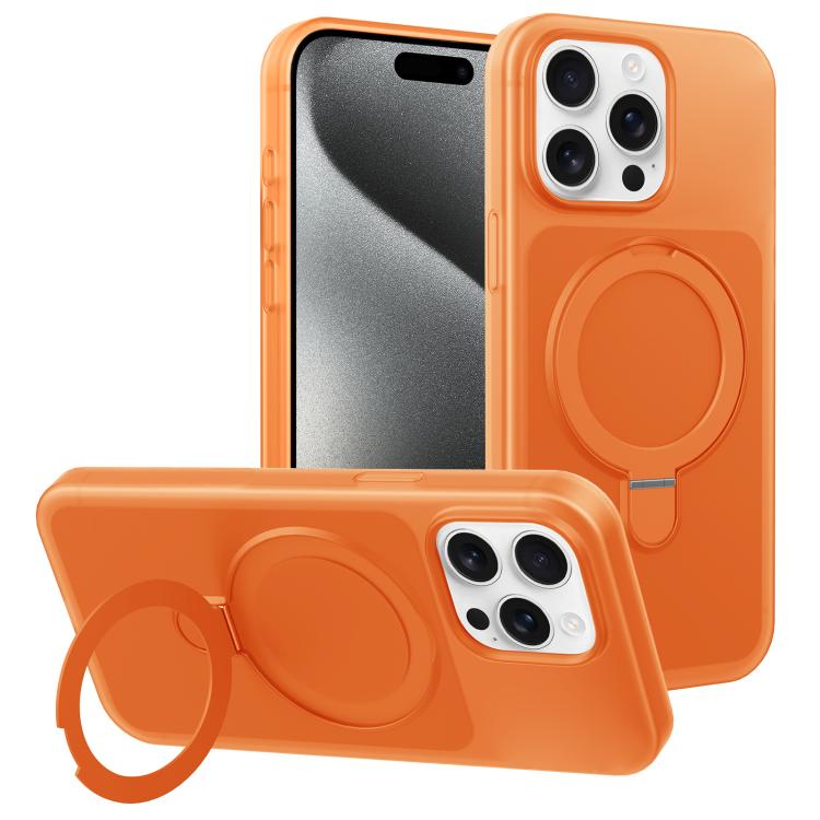 Custodia TPU con supporto girevole per iPhone 15