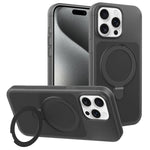 Custodia TPU con supporto girevole per iPhone 15