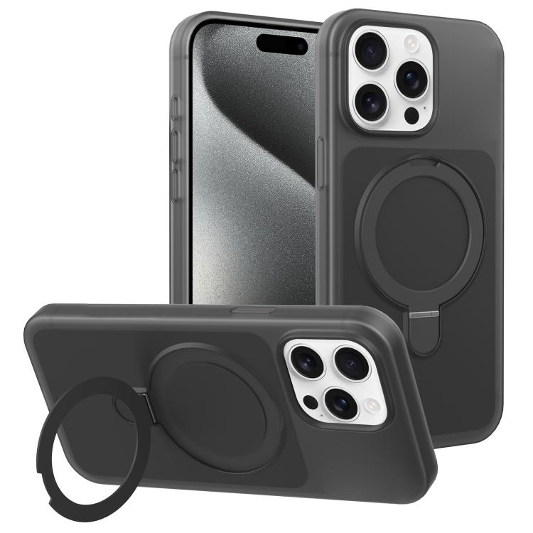 Custodia TPU con supporto girevole per iPhone 15