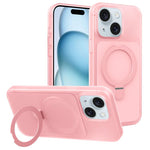 Custodia TPU con supporto girevole per iPhone 15