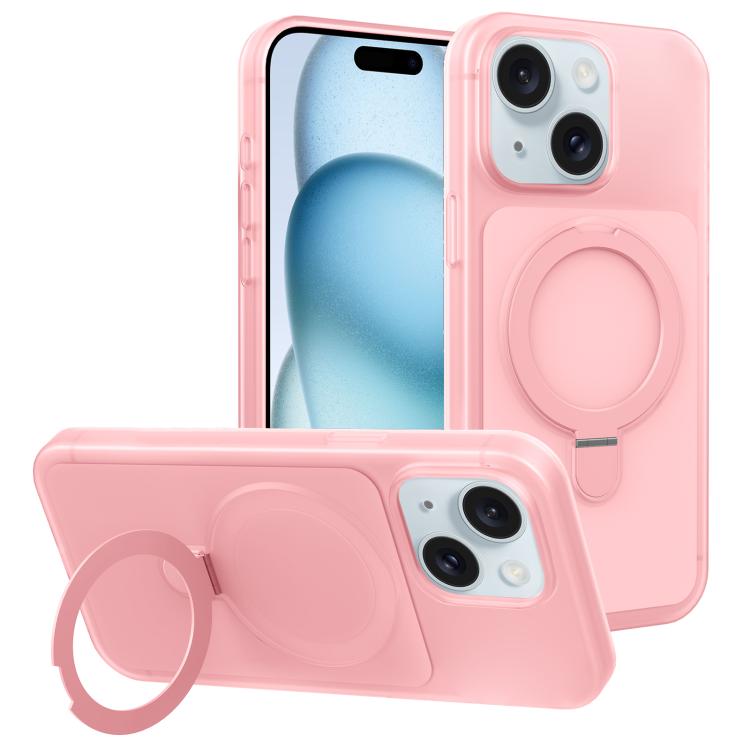 Custodia TPU con supporto girevole per iPhone 15