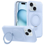Custodia TPU con supporto girevole per iPhone 15