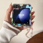 Custodia antiurto con cinturino per Samsung Galaxy Z Flip7 5G e Flip6/5