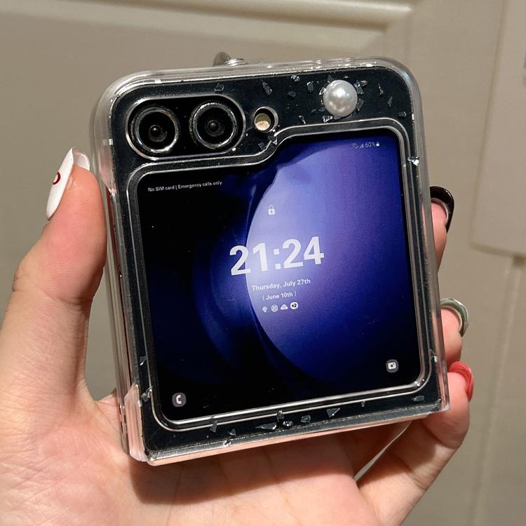 Custodia con cinturino e design nodo di farfalla per Samsung Galaxy Z