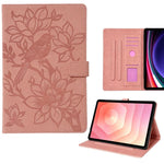 Custodia tablet smart in ecopelle con motivo gazza per Samsung Galaxy Tab S10 FE