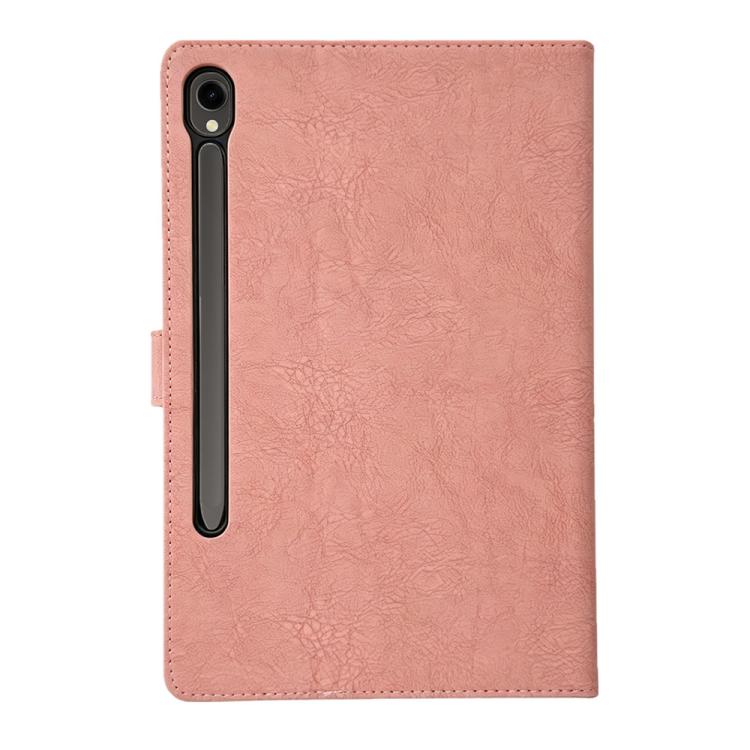 Custodia tablet smart in ecopelle con motivo gazza per Samsung Galaxy Tab S10 FE