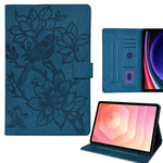 Custodia tablet smart in ecopelle con motivo gazza per Samsung Galaxy Tab S10 FE