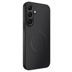 Custodia ibrida in PC e TPU con texture in fibra di carbonio per Samsung Galaxy