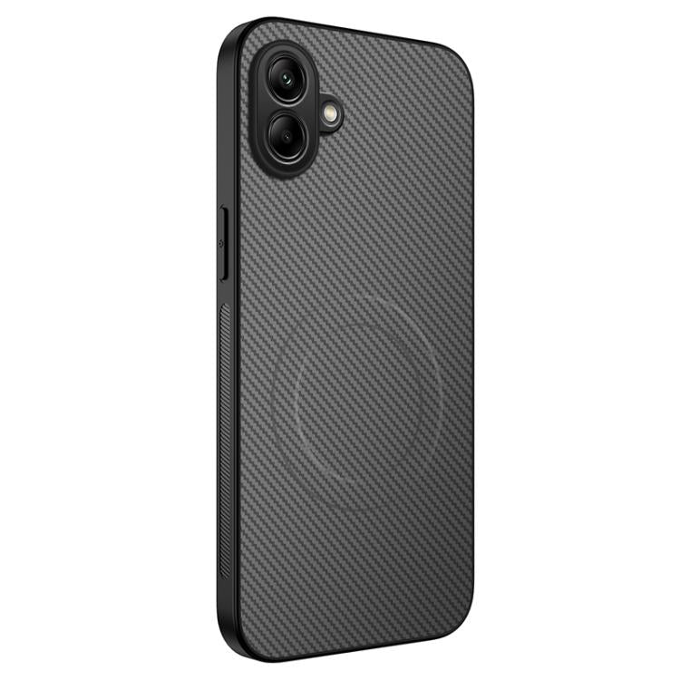 Custodia ibrida in PC e TPU con texture in fibra di carbonio per Samsung Galaxy