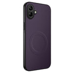 Custodia ibrida in PC e TPU con texture in fibra di carbonio per Samsung Galaxy