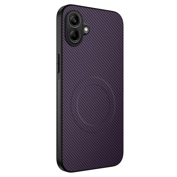 Custodia ibrida in PC e TPU con texture in fibra di carbonio per Samsung Galaxy