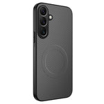 Custodia ibrida in PC e TPU con texture in fibra di carbonio per Samsung Galaxy