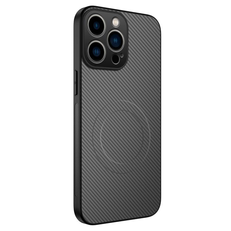 Custodia ibrida PC e TPU con fibra di carbonio per iPhone