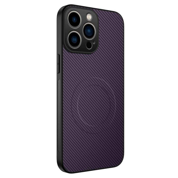 Custodia ibrida PC e TPU con fibra di carbonio per iPhone