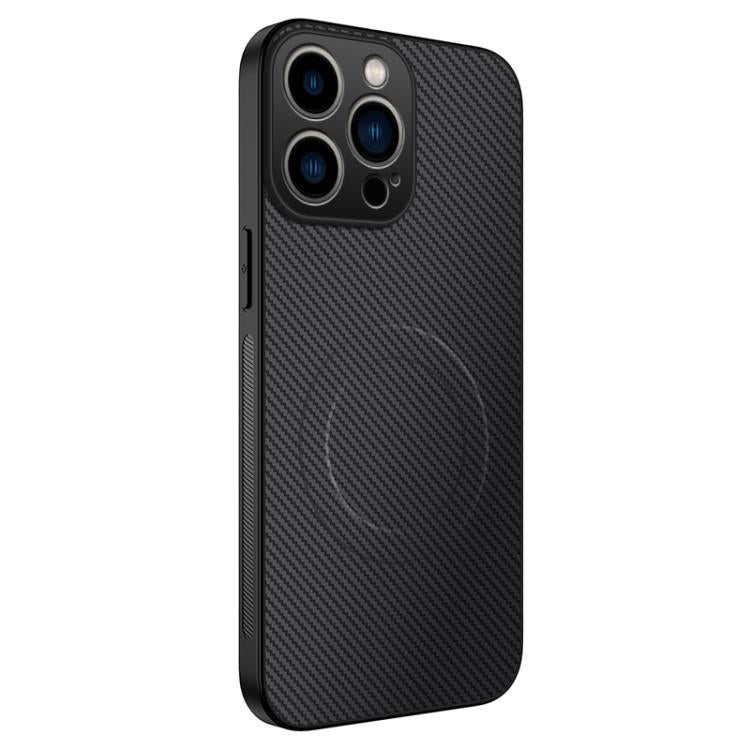 Custodia ibrida PC e TPU con fibra di carbonio per iPhone