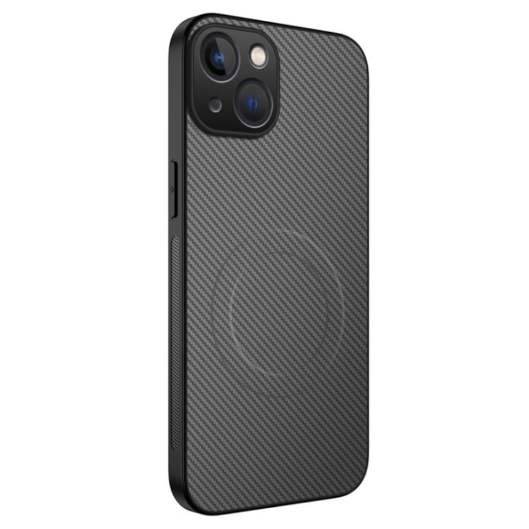 Custodia ibrida PC e TPU con fibra di carbonio per iPhone