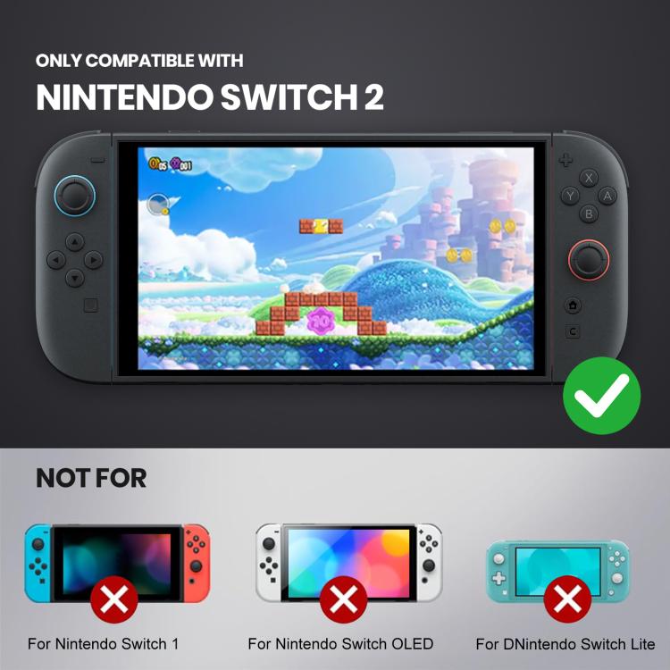 Custodia trasparente in TPU per Nintendo Switch 2