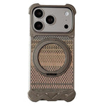 Custodia tessuto intrecciato con supporto magnetico iPhone 17 Pro