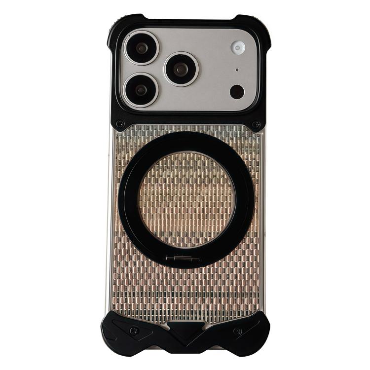 Custodia tessuto intrecciato con supporto magnetico iPhone 17 Pro