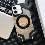 Custodia con supporto magnetico per iPhone 16 Pro Max