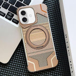 Custodia con supporto magnetico per iPhone 16 Pro Max