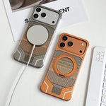 Custodia con supporto magnetico per iPhone 16 Pro Max