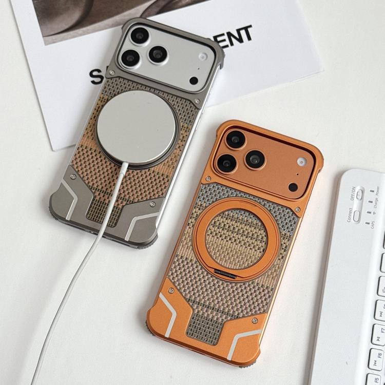 Custodia con supporto magnetico per iPhone 16 Pro Max