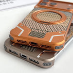 Custodia con supporto magnetico per iPhone 16 Pro Max