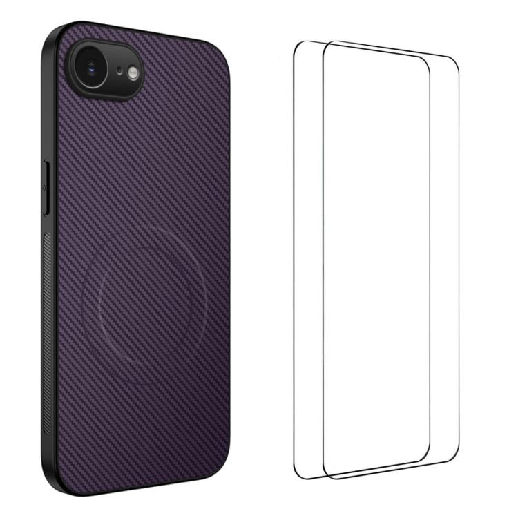 Custodia magnetica fibra carbonio per iPhone 16 e 17