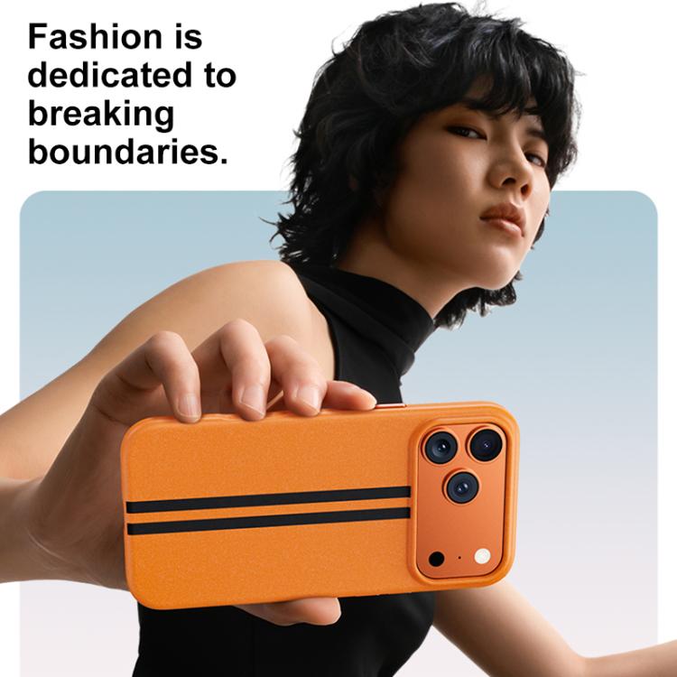 Custodia magnetica per iPhone 16 Pro con colori a contrasto