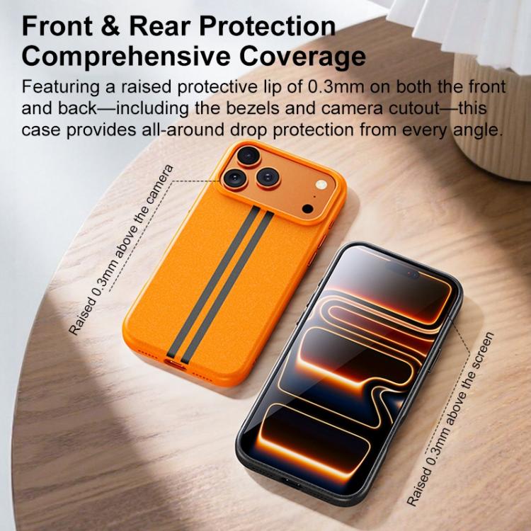 Custodia magnetica per iPhone 16 Pro con colori a contrasto