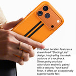 Custodia magnetica per iPhone 16 Pro con colori a contrasto