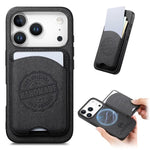 Custodia portafoglio in ecopelle vegana con porta carte per iPhon