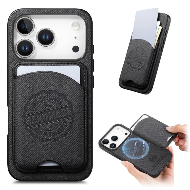 Custodia portafoglio in ecopelle vegana con porta carte per iPhon