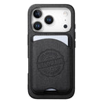 Custodia portafoglio in ecopelle vegana con porta carte per iPhon