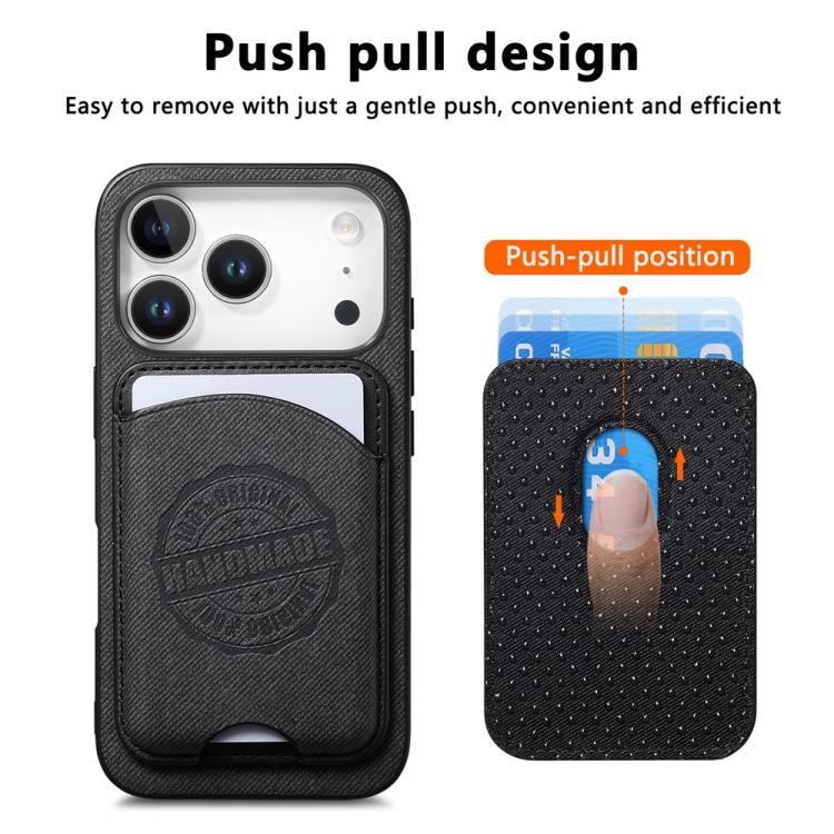 Custodia portafoglio in ecopelle vegana con porta carte per iPhon