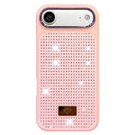Custodia per telefono antiurto in TPU + PC con strass in resina e emblema in metallo., For iPhone 18 Pro / 17 Pro, For iPhone 18 Pro Max / 17 Pro Max, For iPhone 17, For iPhone Air