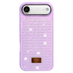 Custodia per telefono antiurto in TPU + PC con strass in resina e emblema in metallo., For iPhone 18 Pro / 17 Pro, For iPhone 18 Pro Max / 17 Pro Max, For iPhone 17, For iPhone Air