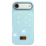 Custodia per telefono antiurto in TPU + PC con strass in resina e emblema in metallo., For iPhone 18 Pro / 17 Pro, For iPhone 18 Pro Max / 17 Pro Max, For iPhone 17, For iPhone Air