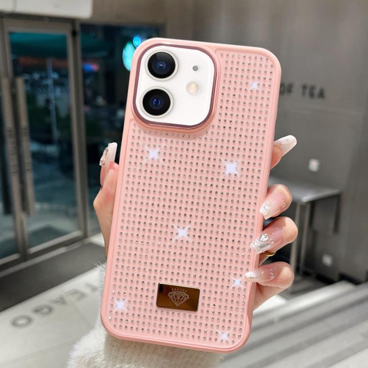 Custodia TPU e PC con strass per iPhone 13 Pro e 13