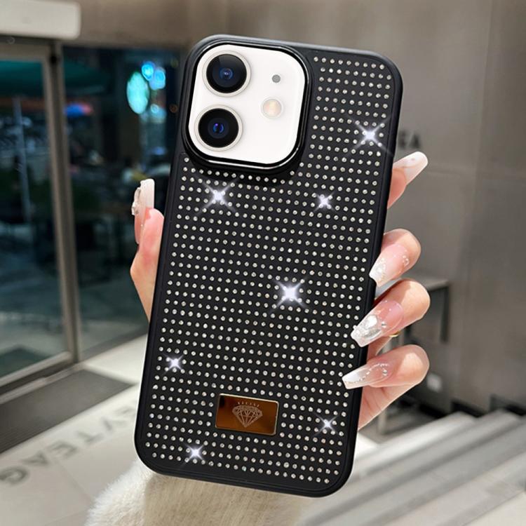 Custodia TPU e PC con strass per iPhone 13 Pro e 13