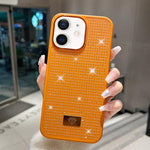 Custodia TPU e PC con strass per iPhone 13 Pro e 13