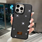 Custodia TPU e PC con strass per iPhone 13 Pro e 13