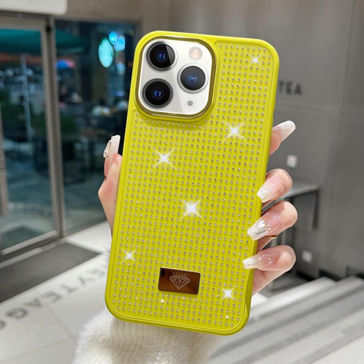 Custodia TPU e PC con strass per iPhone 11 Pro Max