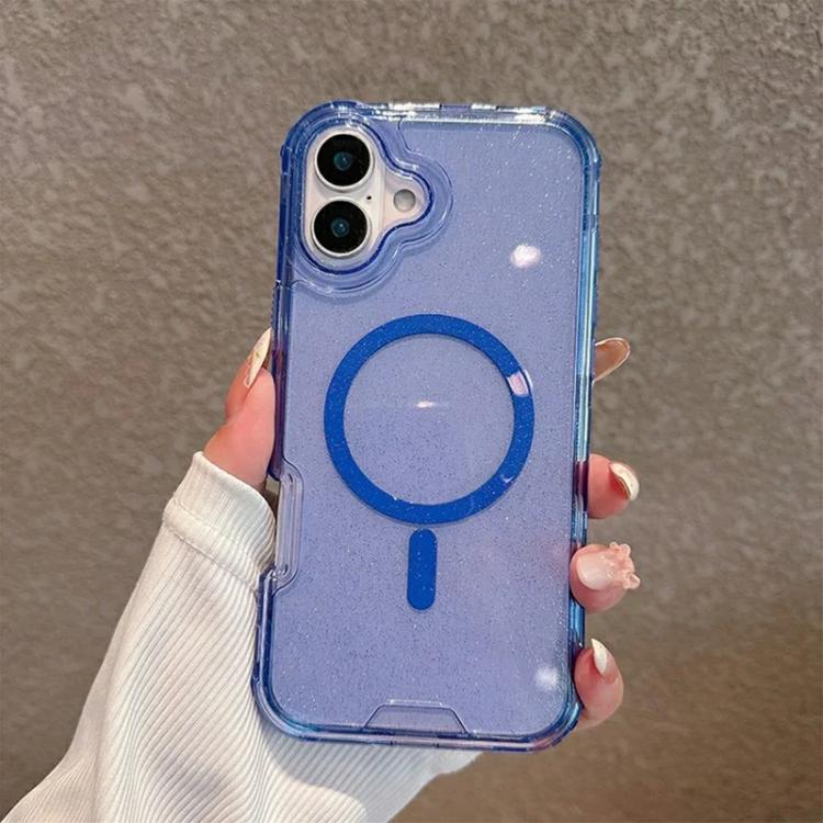 Custodia magnetica glitter 3 in 1 per iPhone 17 e Air