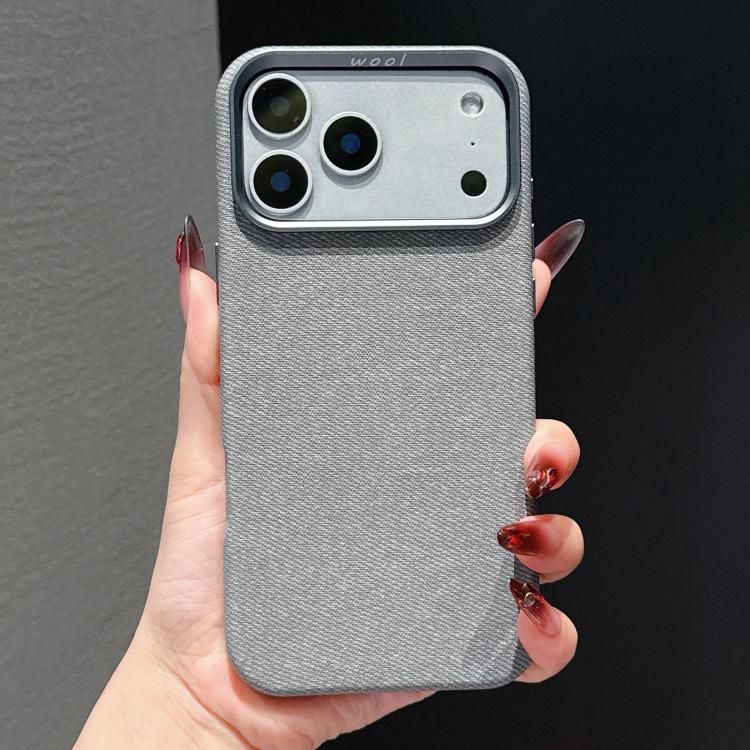Custodia magnetica in tessuto per iPhone 17 Pro Max